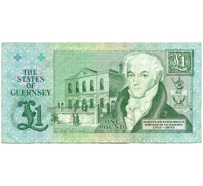 Банкнота 1 фунт 2016 года Гернси (Артикул K11-123650)
