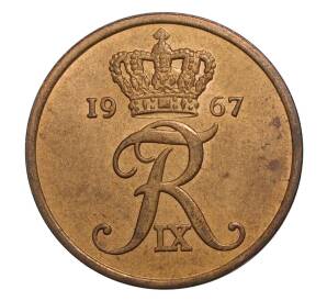 5 эре 1967 года Дания — Фото №1