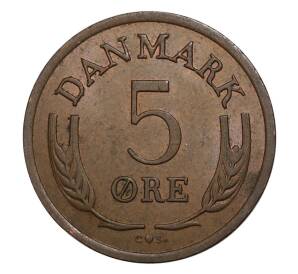 5 эре 1969 года Дания — Фото №2