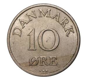 10 эре 1953 года Дания — Фото №2