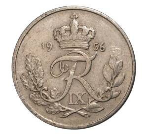 10 эре 1956 года Дания — Фото №1