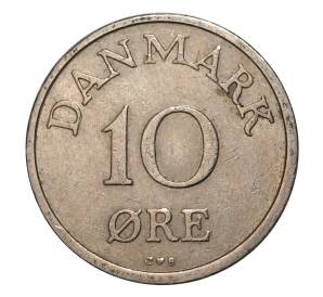 10 эре 1956 года Дания — Фото №2
