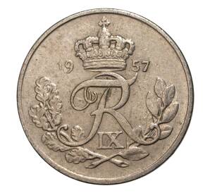 10 эре 1957 года Дания — Фото №1