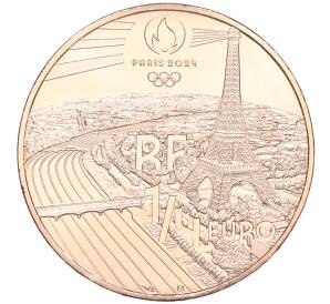 1/4 евро 2024 года Франция «XXXIII летние Олимпийские игры в Париже 2024 года — Фехтование»