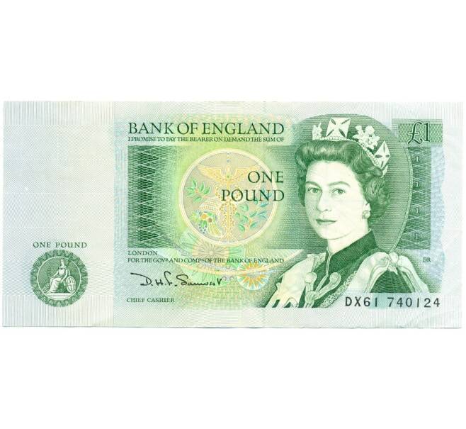1 фунт 1982 года Великобритания (Банк Англии) (Артикул K11-124184)