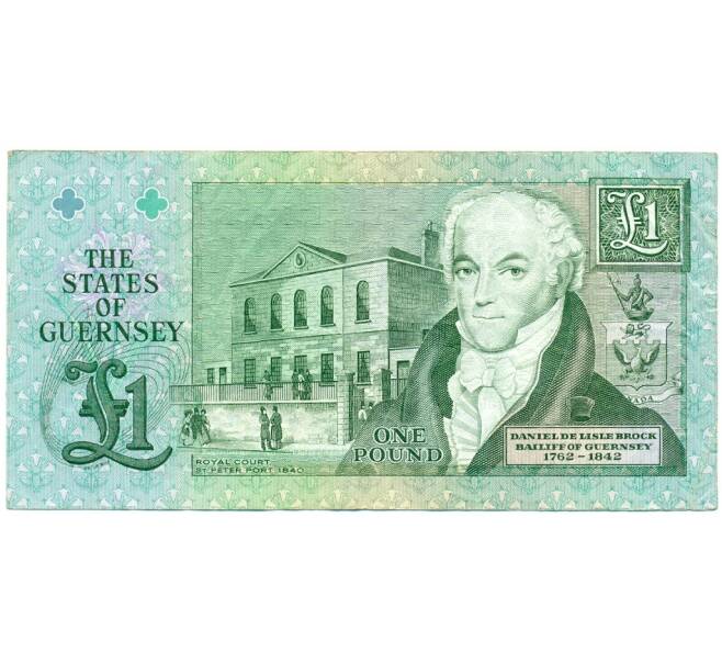 Банкнота 1 фунт 2016 года Гернси (Артикул K11-124201)
