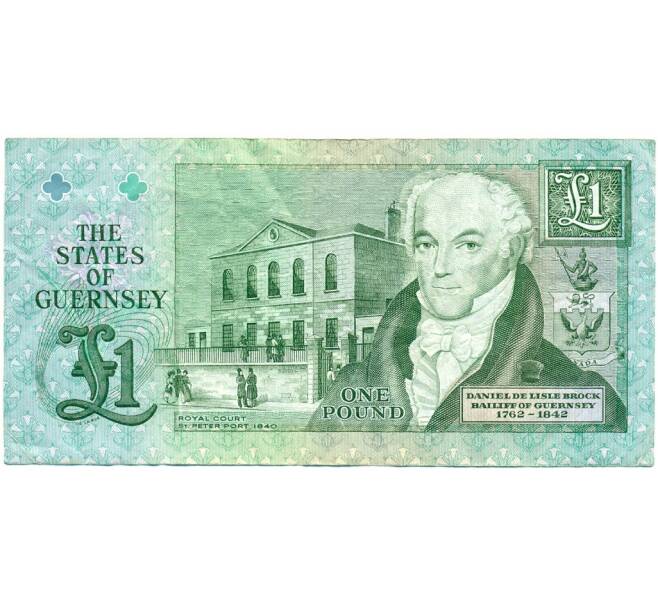 Банкнота 1 фунт 2016 года Гернси (Артикул K11-124213)