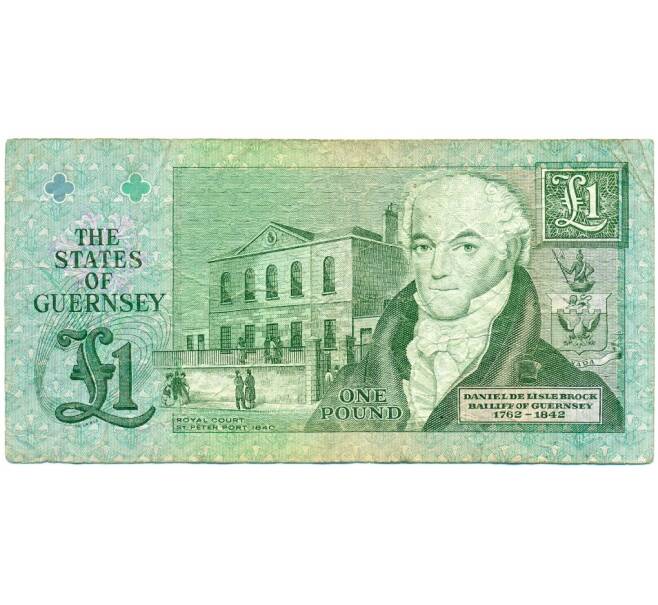 Банкнота 1 фунт 2016 года Гернси (Артикул K11-124215)
