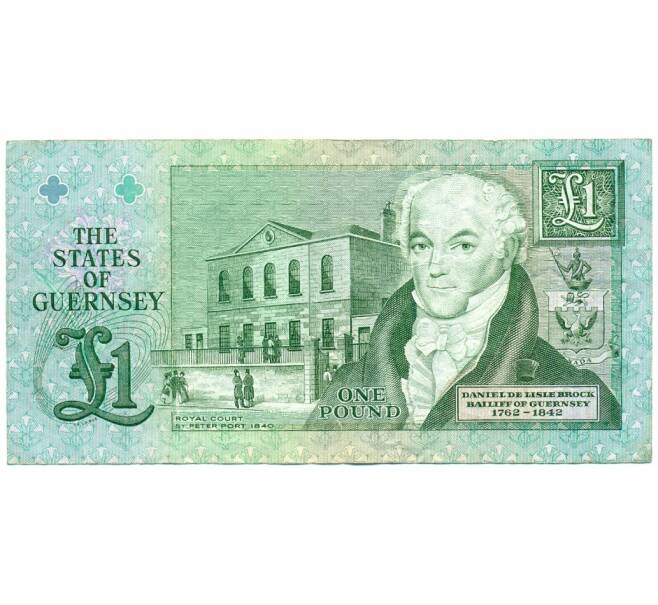 Банкнота 1 фунт 2016 года Гернси (Артикул K11-124226)
