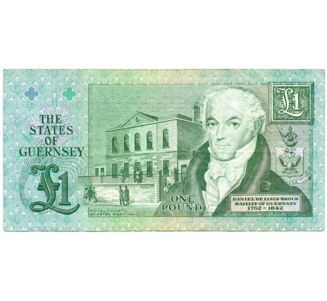 Банкнота 1 фунт 2016 года Гернси (Артикул K11-124227)