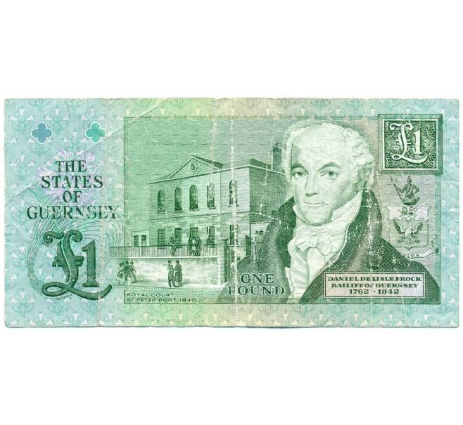 Банкнота 1 фунт 2016 года Гернси (Артикул K11-124241)