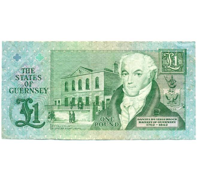Банкнота 1 фунт 1991 года Гернси (Артикул K11-124246)