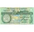Банкнота 1 фунт 1991 года Гернси (Артикул K11-124267)