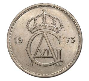 50 эре 1973 года Швеция — Фото №1