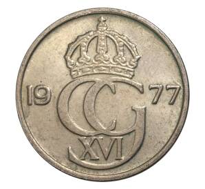 50 эре 1977 года Швеция — Фото №1