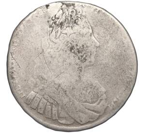 1 рубль 1729 года (Реставрация)