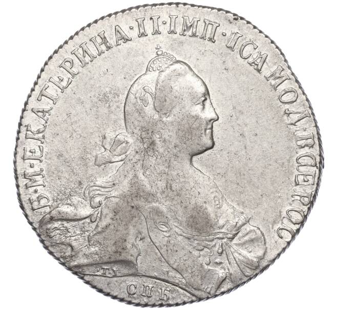 Монета 1 рубль 1772 года СПБ ТI АШ (Артикул K11-123953)