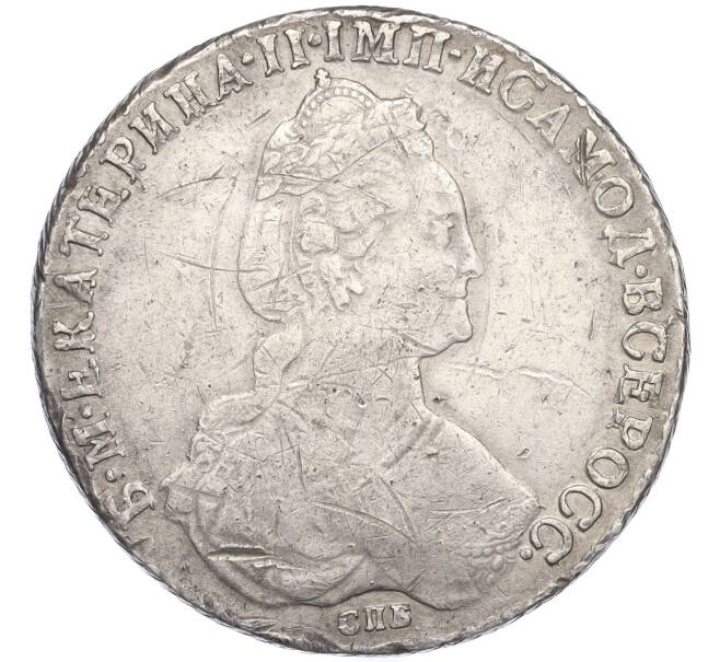 Монета 1 рубль 1782 года СПБ ИЗ (Артикул: K11-123961) — Фото №1