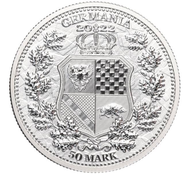 Монета 50 марок 2022 года Германия «Аллегории Полонии и Германии» (Артикул M2-72520)