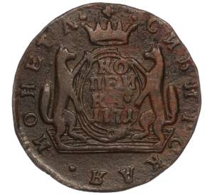 1 копейка 1771 года КМ «Сибирская монета» — Фото №1