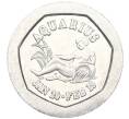 Транспортный жетон «10 пенсов — Водолей» 1995 года Великобритания (Артикул K11-124527)