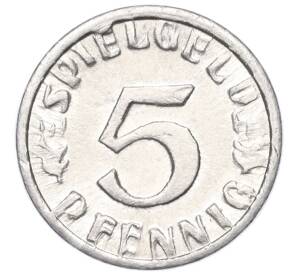 Игровая монета «Шпильгельд — 5 пфеннигов» Германия