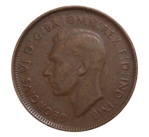 1/2 пенни 1948 года Австралия — Фото №2