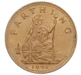 Монетовидный жетон «Деревня Пентреф-Лехведд — 1 фартинг» 1991 года Великобритания (Артикул K11-124575)