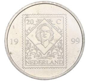 Жетон монетного двора «PTT Post Nederland (почта)» 1999 года Нидерланды