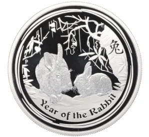 50 центов 2011 года Австралия «Китайский гороскоп — Год кролика» (Proof)