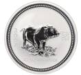 Монета 50 центов 2007 года Австралия «Китайский гороскоп — Год свиньи» (Артикул T11-03764)