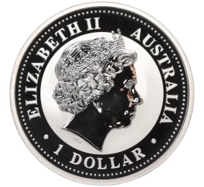 1 доллар 2004 года Австралия «Лунный календарь — Год обезьяны»