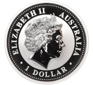1 доллар 2003 года Австралия «Австралийская кукабара»