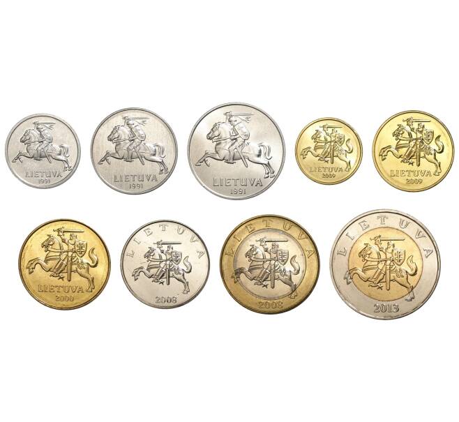 Набор монет — Литва (Артикул M3-0666)
