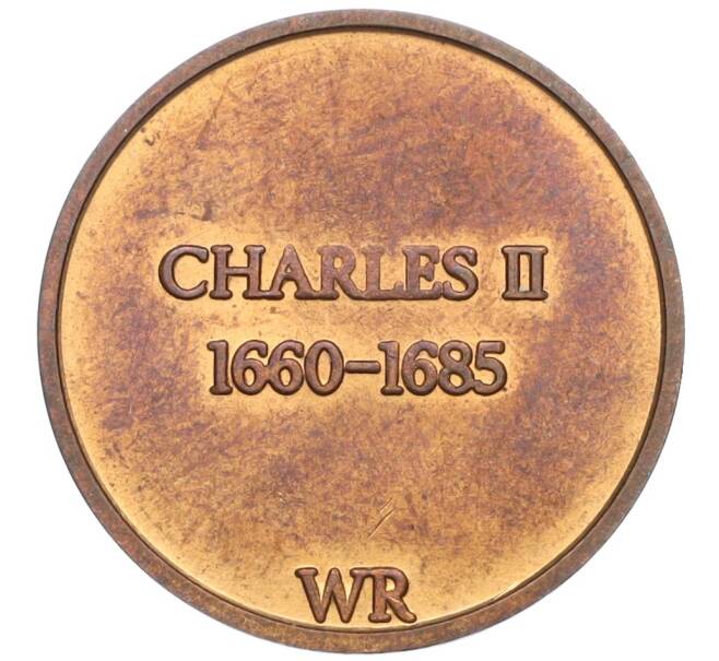 Сувенирный жетон «Карл II» Великобритания (Артикул K11-124631)