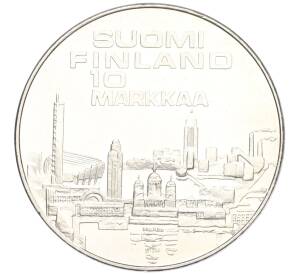 10 марок 1971 года Финляндия «X Чемпионат Европы по легкой атлетике»