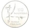 Монета 50 марок 1982 года Финляндия «Чемпионат мира по хоккею» (Артикул M2-72838)