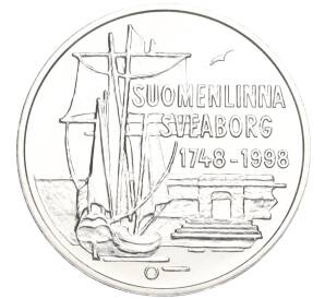100 марок 1998 года Финляндия «Крепость Свеаборг» — Фото №1