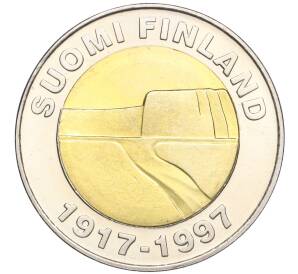 25 марок 1997 года Финляндия «80 лет Независимости»