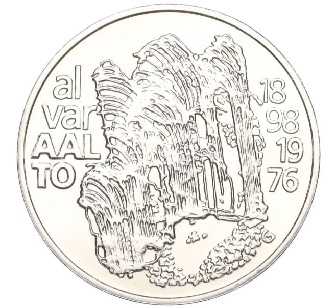 Монета 100 марок 1998 года Финляндия «100 лет со дня рождения Алвара Аалто» (Артикул M2-72852)