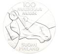 Монета 100 марок 1989 года Финляндия «Изобразительное искусство Финляндии» (Артикул M2-72853)