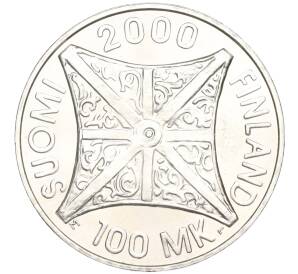 100 марок 2000 года Финляндия «Миллениум»