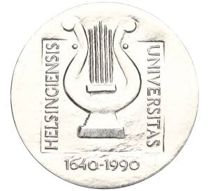 100 марок 1990 года Финляндия «350 лет Хельсинкскому университету»