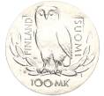 Монета 100 марок 1990 года Финляндия «350 лет Хельсинкскому университету» (Артикул M2-72861)
