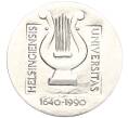 Монета 100 марок 1990 года Финляндия «350 лет Хельсинкскому университету» (Артикул M2-72861)