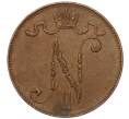 Монета 5 пенни 1916 года Русская Финляндия (Артикул M1-58644)