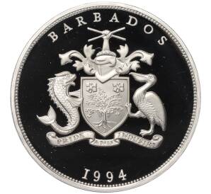 5 долларов 1994 года Барбадос «Педро Сармьенто де Гамбоа»