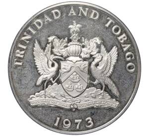 10 долларов 1973 года Тринидад и Тобаго