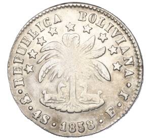 4 суэльдо 1858 года Боливия