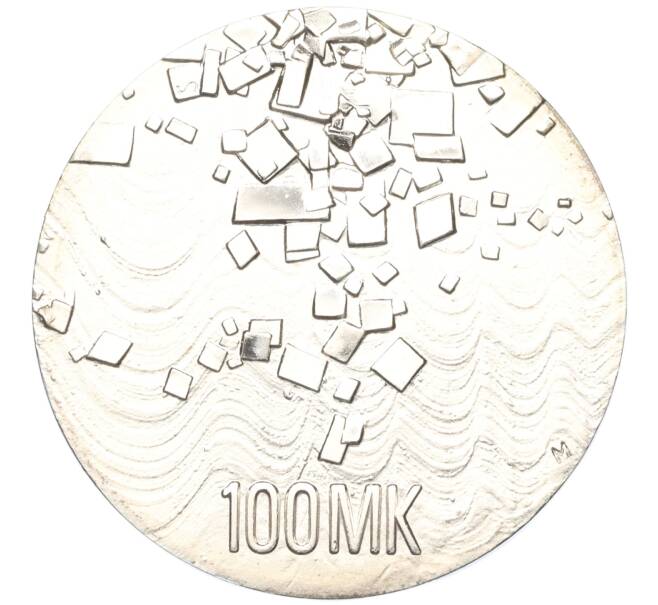Монета 100 марок 1992 года Финляндия «75 лет независимости» (Артикул M2-73100)